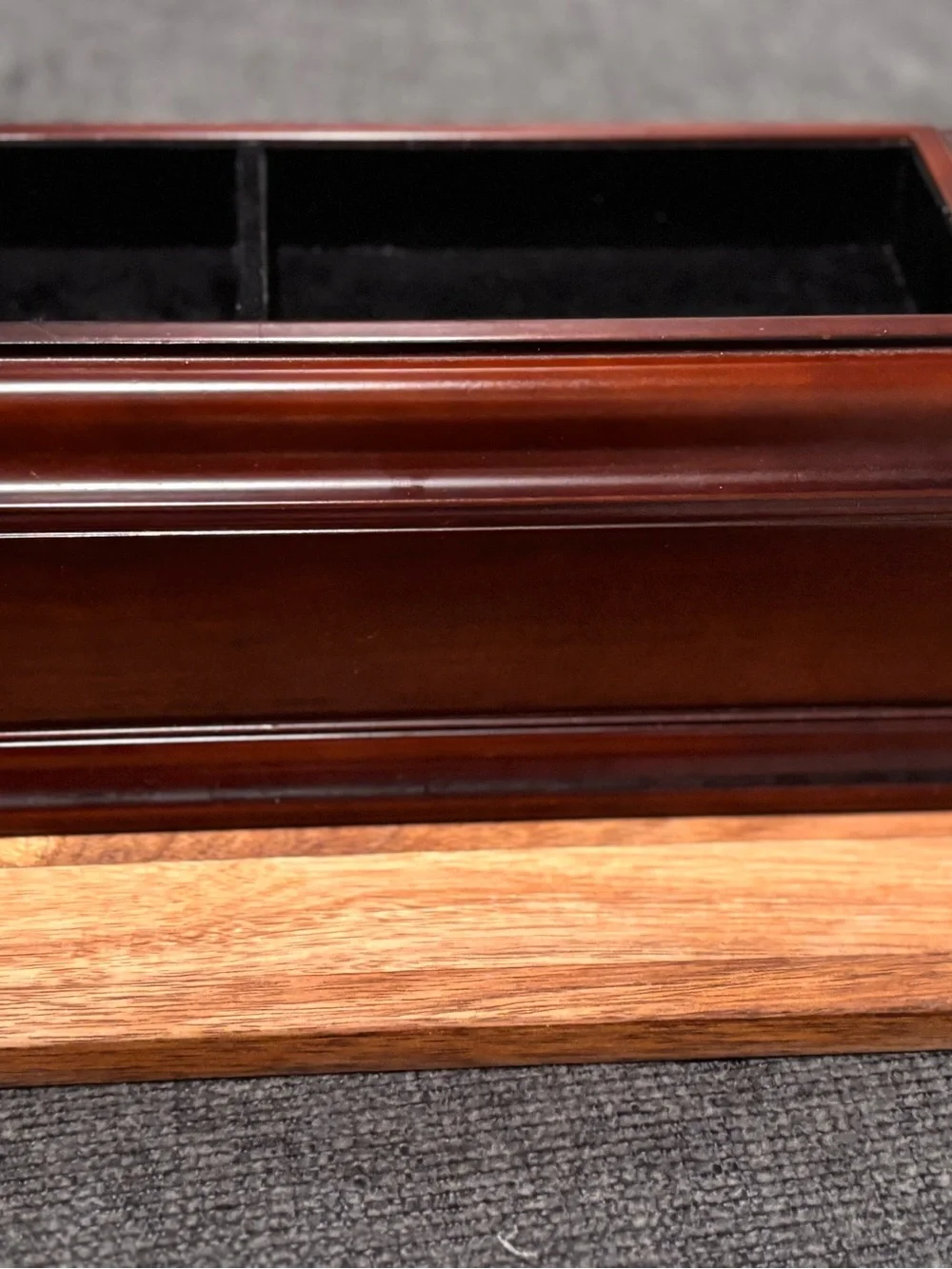 Vintage Bombay Company Wood Jewelry Box / Trinket Organizer